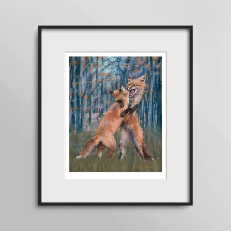 Foxing Around (print)