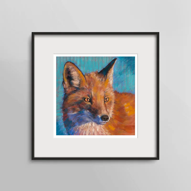 Portrait of a Fox (print)