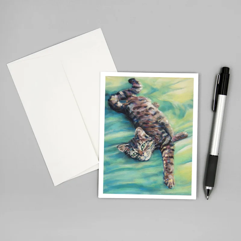 Morning Stretch (card)