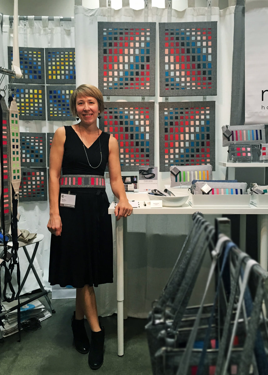 Mary Pow, textile artist, ACC St. Paul 2017